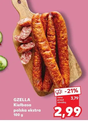 Kiełbasa polska ekstra promocja w Kaufland
