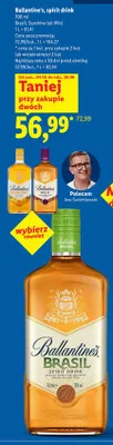 Whisky Ballantine's brasil promocja w Lidl