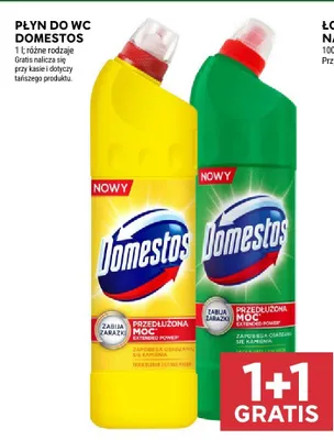 Płyn do wc Domestos promocja w Stokrotka