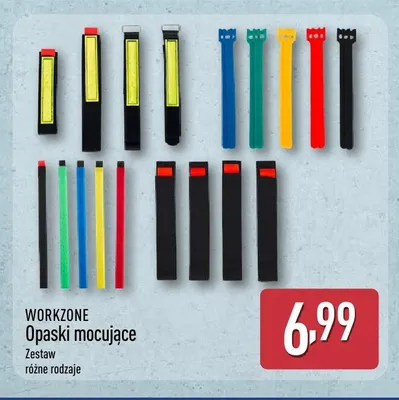 Opaski mocujące WORKZONE promocja w Aldi