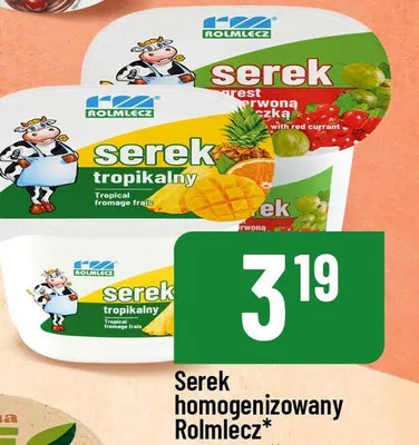 Serek homogenizowany tropikalny Rolmlecz promocja w POLOmarket