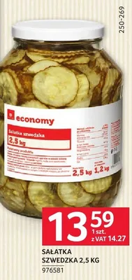 Sałatka szwedzka 2,5 KG promocja w Selgros
