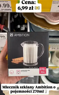 Mlecznik szklany Ambition Ribs promocja w Dino