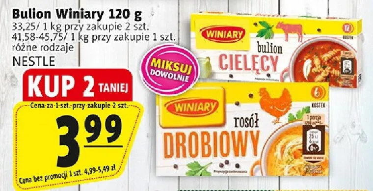 Bulion Winiary różne rodzaje promocja w Prim Market