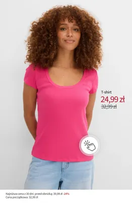 T-shirt damski promocja w bonprix