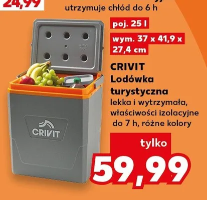 Lodówka turystyczna CRIVIT promocja w Kaufland