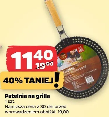 Patelnia na grilla promocja w Netto