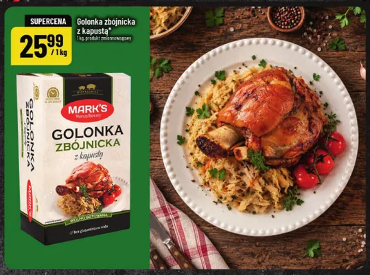 Golonka zbójnicka z kapustą Mark's promocja w POLOmarket