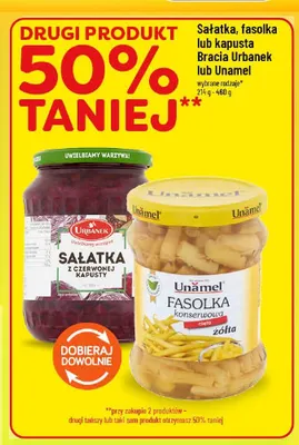 Sałatka z czerwonej kapusty Bracia Urbanek promocja w POLOmarket