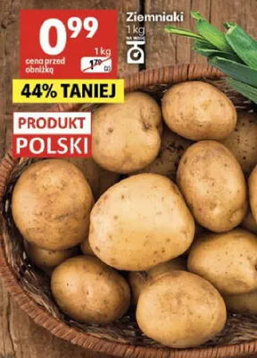Ziemniaki promocja w Delikatesy Centrum