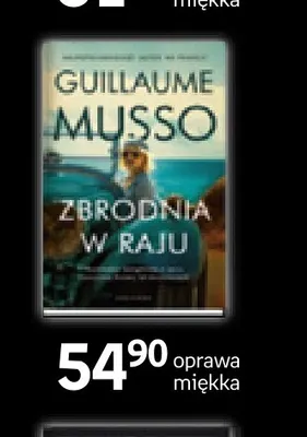 Książka Zbrodnia w raju Guillaume Musso oprawa miękka promocja w Empik