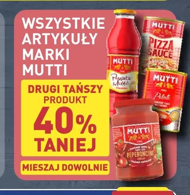 Passata pomidorowa Mutti promocja w Aldi