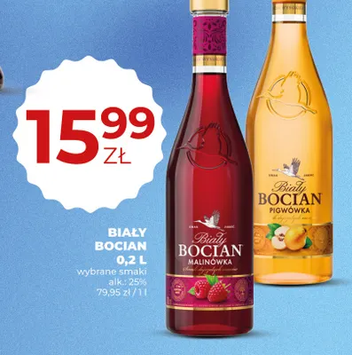 Biały Bocian Malinówka promocja w Duży Ben