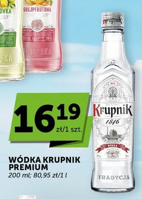 Wódka Krupnik Premium Tradycja promocja w Euro Sklep
