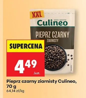 Pieprz czarny ziarnisty promocja w Biedronka