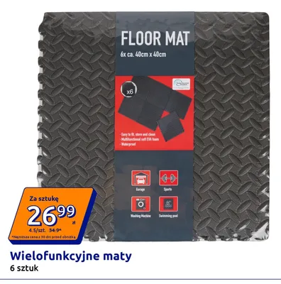 Wielofunkcyjne maty promocja w Action