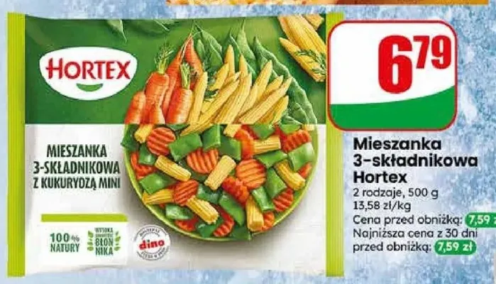 Mieszanka 3-składnikowa Hortex promocja w Dino