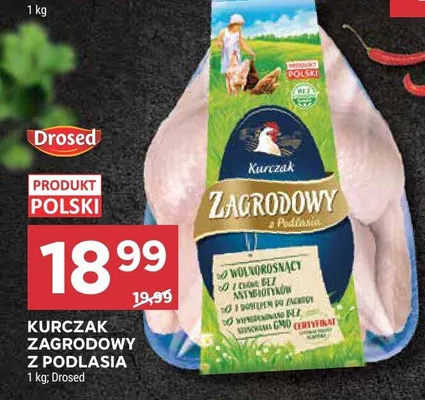 Kurczak zagrodowy z podlasia promocja w Stokrotka