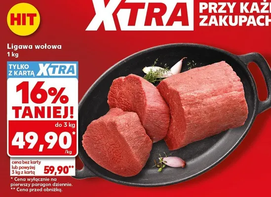 Ligawa wołowa promocja w Kaufland