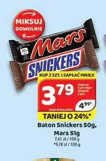 Baton Mars promocja w Delfin