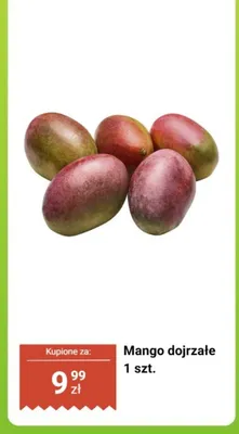 Mango dojrzałe 1 szt. promocja w Biedronka