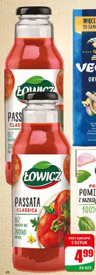 Passata pomidorowa Łowicz Classica promocja w Dino