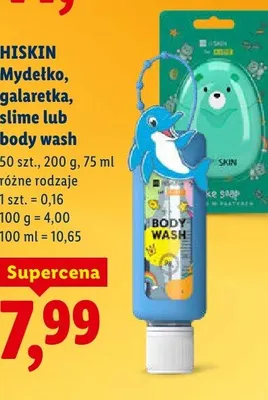 Slime lub body wash, różne rodzaje promocja w Lidl