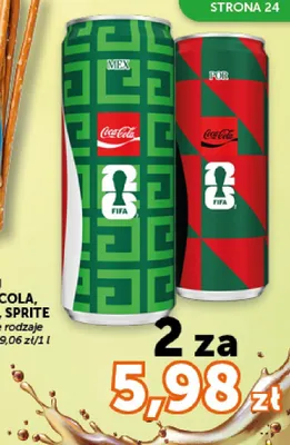 Napój Coca-Cola POR promocja w Euro Sklep