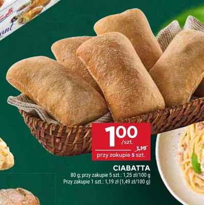 Ciabatta promocja w Stokrotka