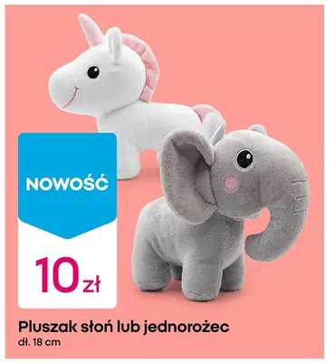 Pluszak jednorożec promocja w Pepco