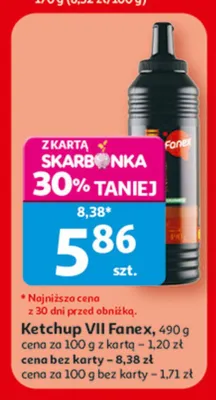 Ketchup VII Fanex promocja w Auchan