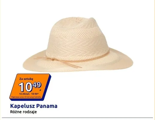 Kapelusz Panama promocja w Action