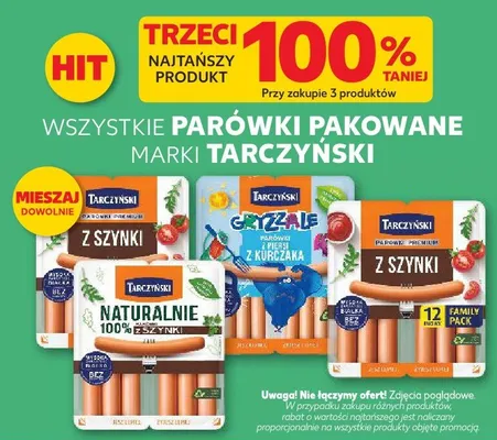 Wszystkie parówki pakowane promocja w Kaufland
