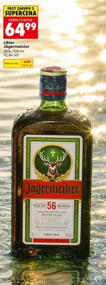 Likier Jägermeister 35% promocja w Biedronka
