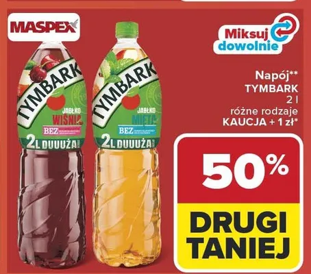 Napój Tymbark promocja w Carrefour Market