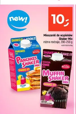 Mieszanki do wypieków Shaker Mix promocja w Dealz