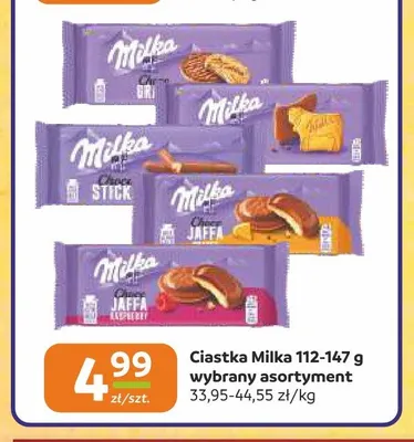 Ciastka Milka Choco Grains promocja w Społem Częstochowa