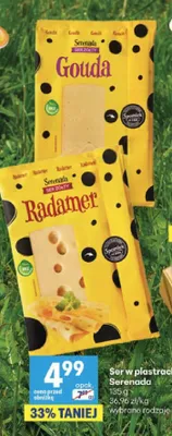 Ser w plastrach Serenada Radamer promocja w Delikatesy Centrum