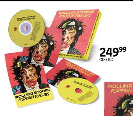 Płyta CD + BD The Rolling Stones Foreign Tongues promocja w Empik