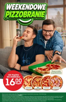 Pizza w stylu neapolitańskim Capricciosa promocja w Żabka