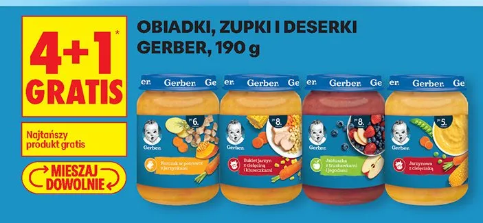 Obiadki, zupki i deserki promocja w Biedronka