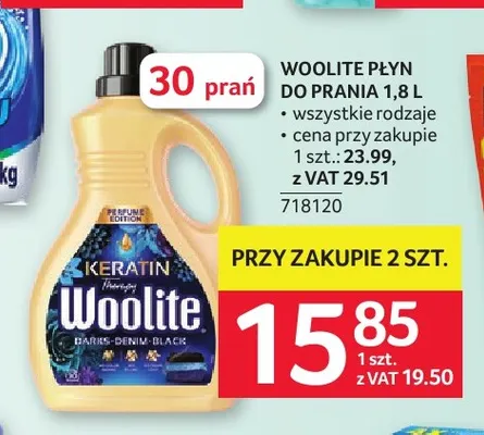 Płyn do prania Woolite promocja w Selgros
