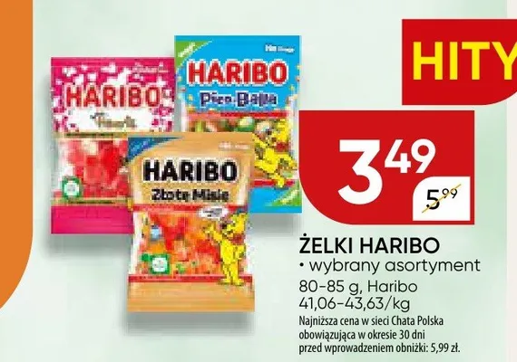 Żelki Haribo promocja w Chata Polska