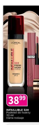 Podkład do twarzy L'Oréal Paris Infaillible 32H promocja w Drogerie Polskie