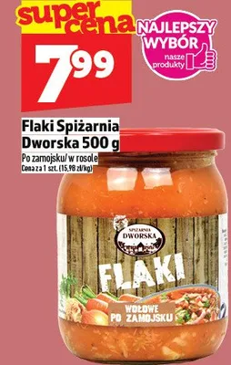 Flaki Spizarnia Dworska promocja w TOPAZ