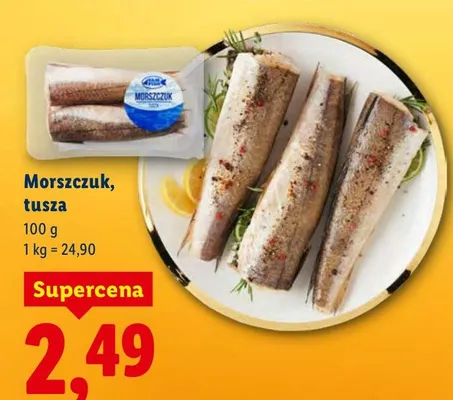 Morszczuk, tusza promocja w Lidl