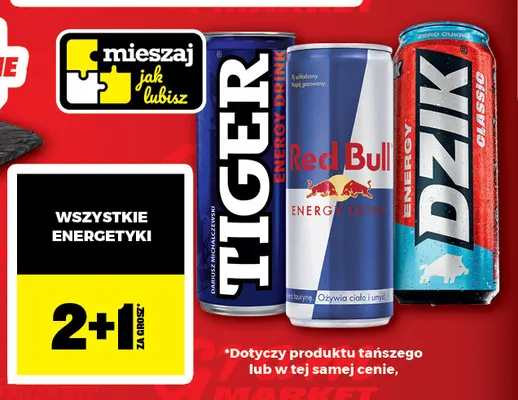 Napój energetyczny Dzik Energy Classic promocja w Gram Market