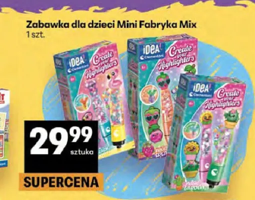 Zabawka dla dzieci Mini Fabryka Mix promocja w Delikatesy Centrum