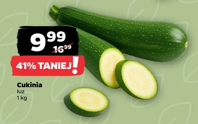 Cukinia luz promocja w Netto