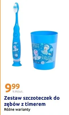 Zestaw szczoteczek do zębów z timerem promocja w Action